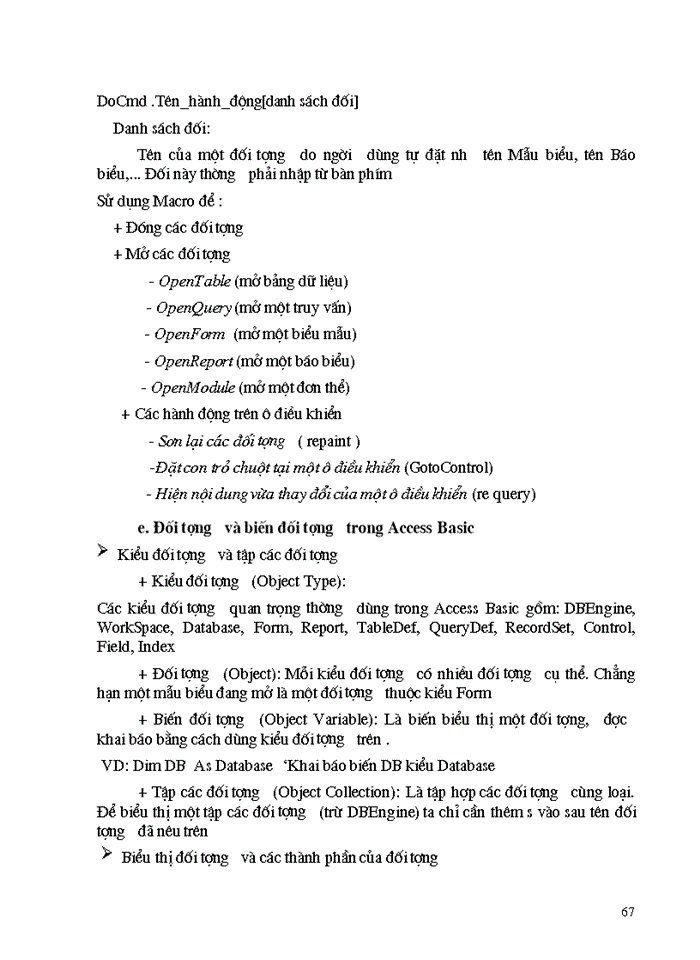 image for page THS Chương trình bán hàng lập trình Access