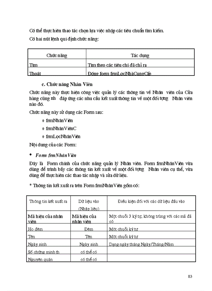 image for page THS Chương trình bán hàng lập trình Access