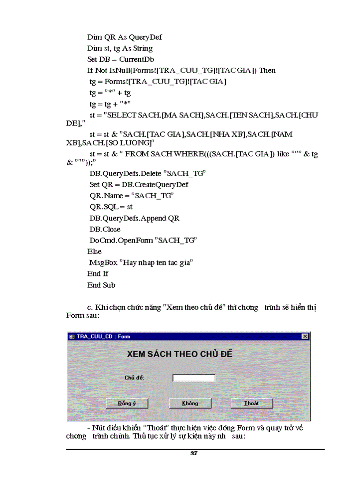 image for page Quản lý thư viện lập trình Axess