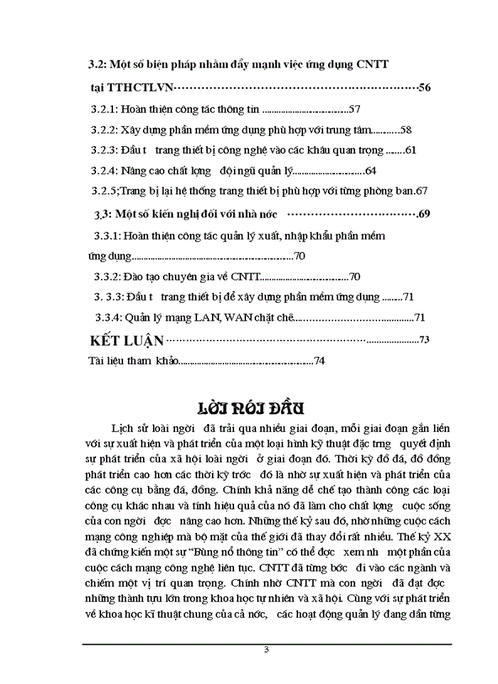 image for page Một số biện pháp nhằm ứng dụng Công nghệ thông tin trong công tác quản trị tại TT Hội chợ triển lãm Việt Nam