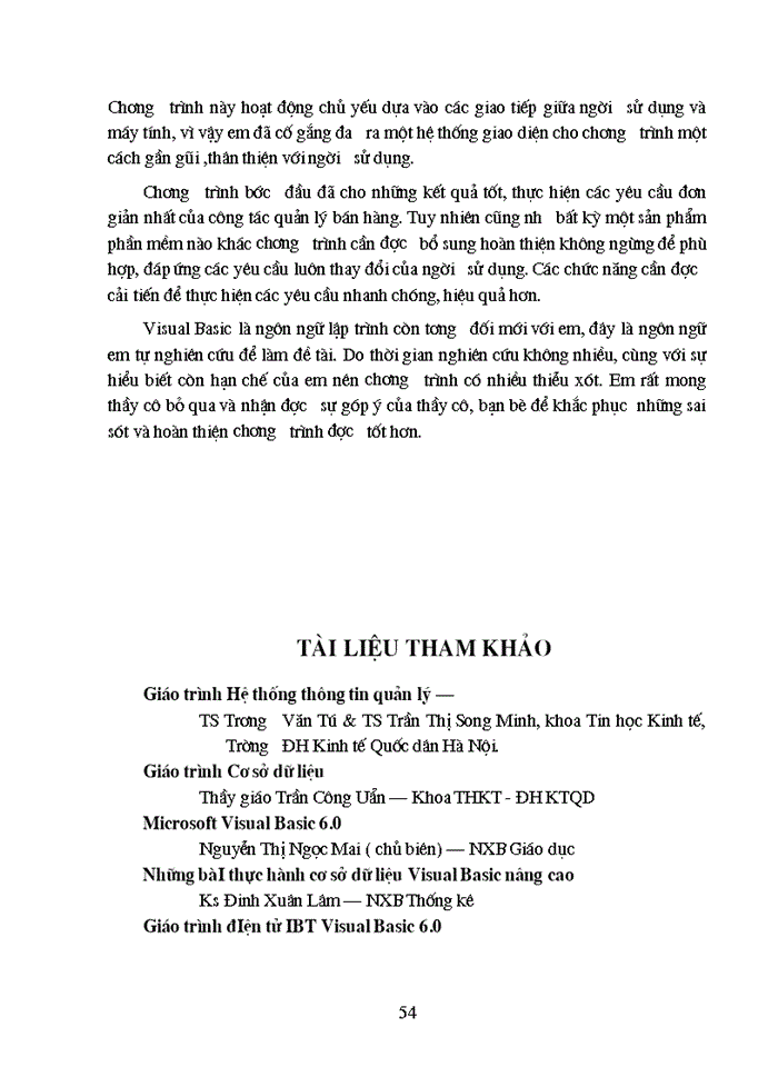 image for page Ứng dụng Visic trong bài toán quản lý bán hàng