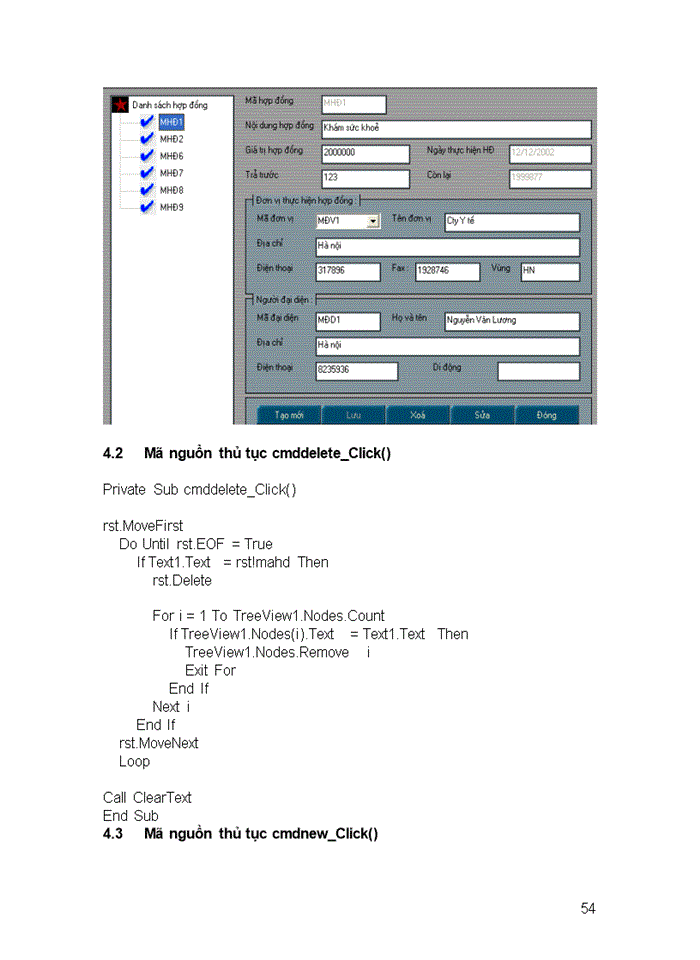 image for page Phần mềm quản lý thu chi khám bằng ngôn ngữ Visuao Basic