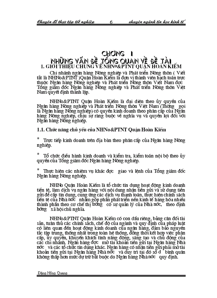 image for page Ứng dụng tin học trong việc tính toán quỹ thu nhập của Ngân Hàng Nông nghiệp và Phát triển Nông thôn Quận Hoàn Kiếm