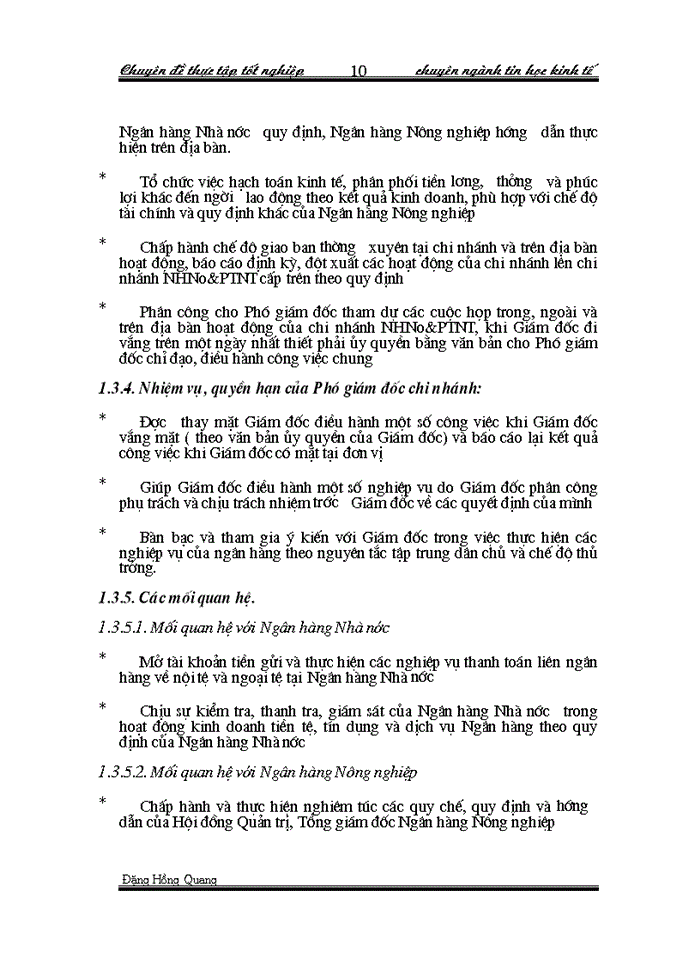 image for page Ứng dụng tin học trong việc tính toán quỹ thu nhập của Ngân Hàng Nông nghiệp và Phát triển Nông thôn Quận Hoàn Kiếm