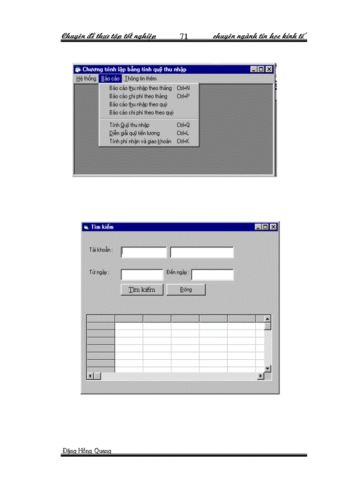 image for page Ứng dụng tin học trong việc tính toán quỹ thu nhập của Ngân Hàng Nông nghiệp và Phát triển Nông thôn Quận Hoàn Kiếm