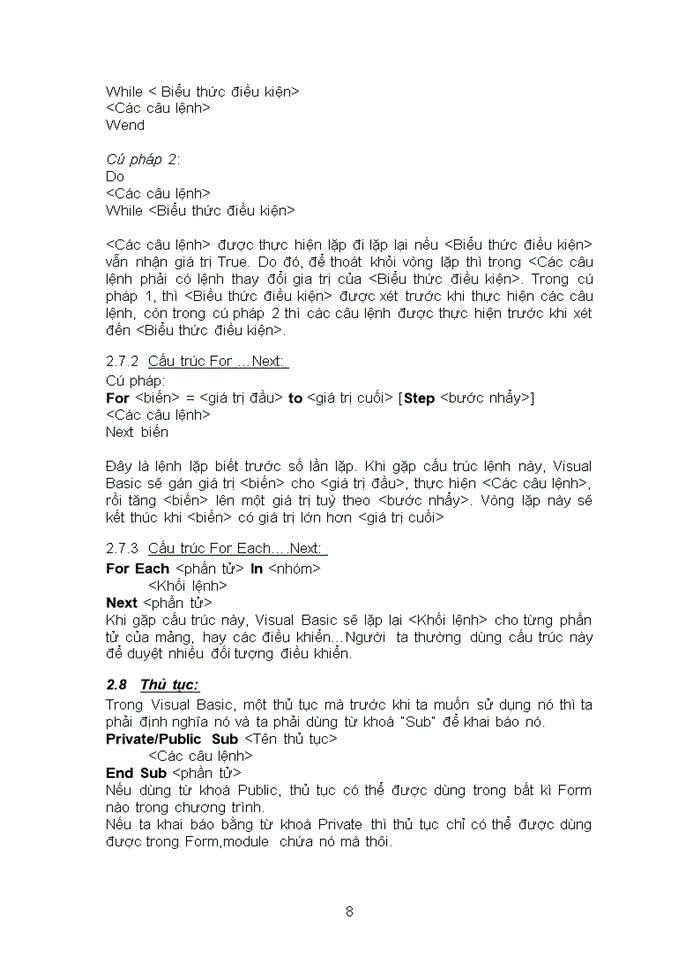 image for page Lập trình với ngôn ngữ Visuai Basic