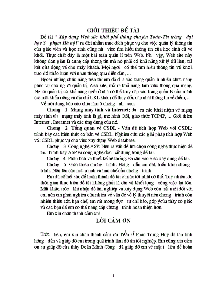 image for page THS Xây dựng Web khối phổ thông chuyên toán tin trường ĐH Sư phạm Hà Nội