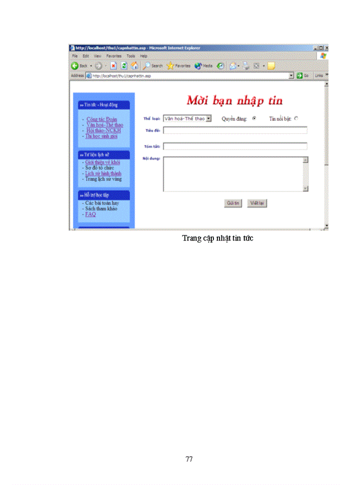 image for page THS Xây dựng Web khối phổ thông chuyên toán tin trường ĐH Sư phạm Hà Nội