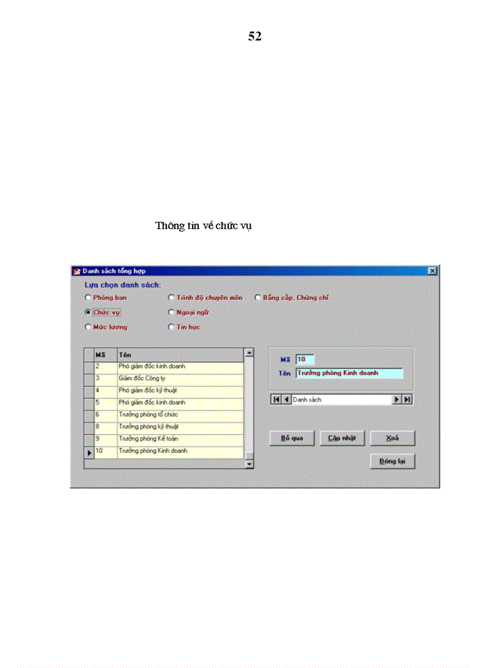 image for page THS Áp dụng tin học vào chương trình quản lý nhân sự cho Công ty phần mềm Kế toán ASIA