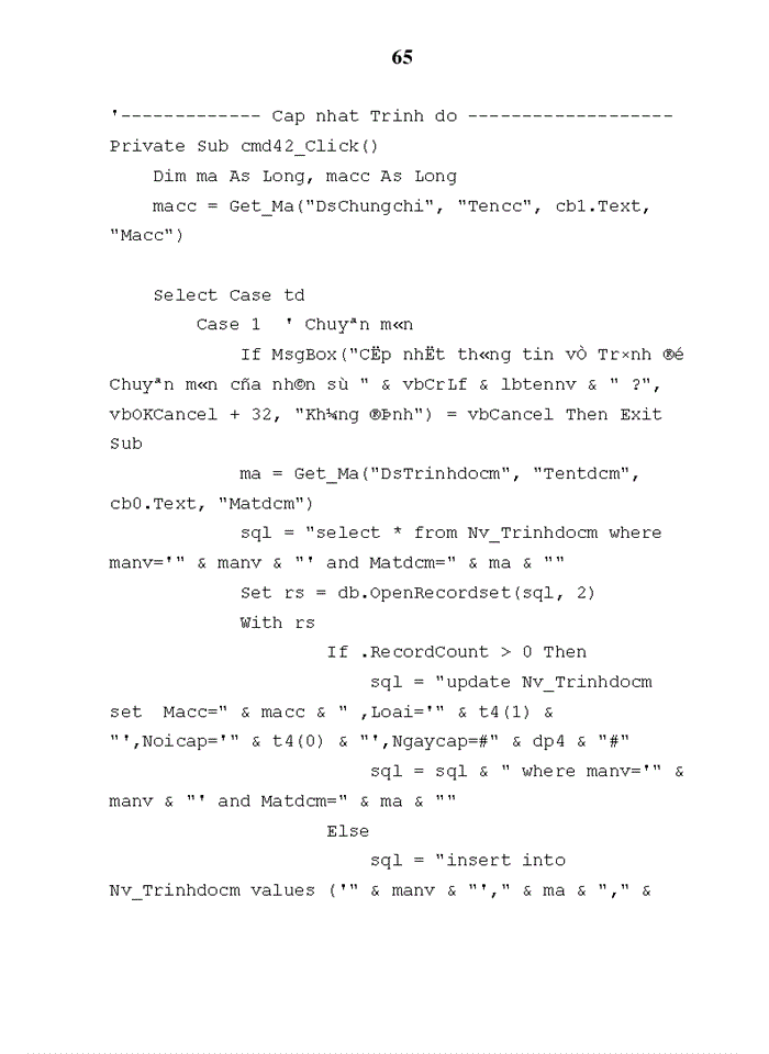 image for page THS Áp dụng tin học vào chương trình quản lý nhân sự cho Công ty phần mềm Kế toán ASIA