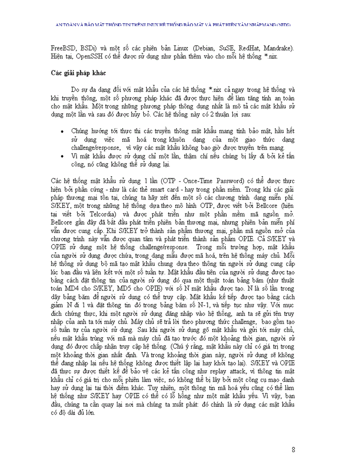 image for page An toàn và bảo mật thông tin trên LINUX Hệ thống bảo mật và phát hiện xâm nhập mạng Nids