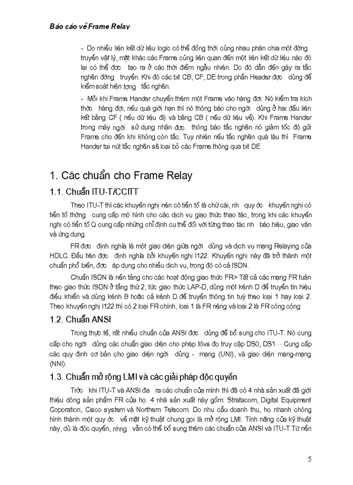 image for page Báo cáo về dịch dữ liệu Frame Relay