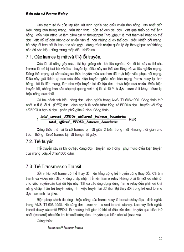 image for page Báo cáo về dịch dữ liệu Frame Relay