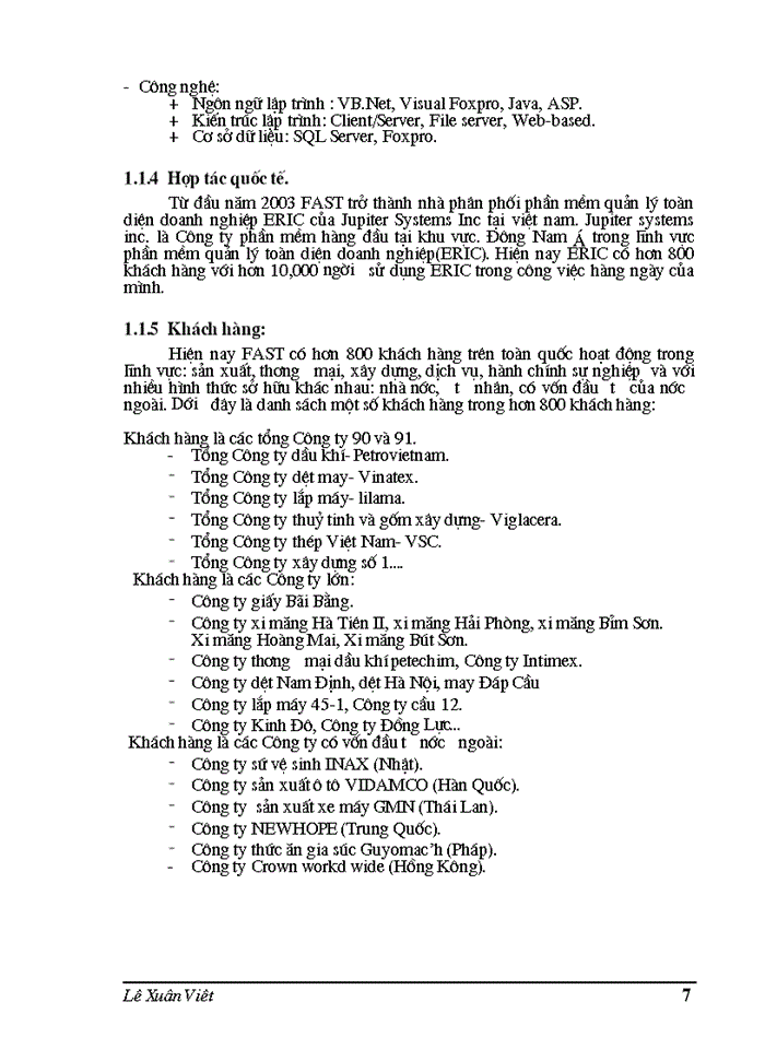 image for page THS Phân tích thiết kế hệ thống thông tin quản lý nhân sự tại Công ty Phần mềm quản lý doanh nghiệp FAST