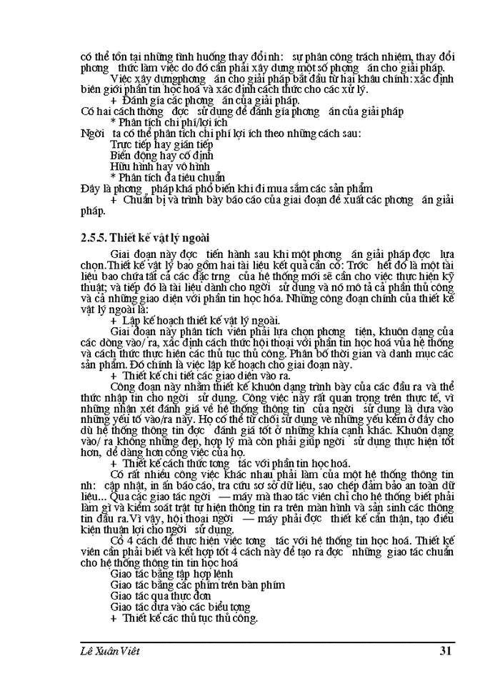 image for page THS Phân tích thiết kế hệ thống thông tin quản lý nhân sự tại Công ty Phần mềm quản lý doanh nghiệp FAST