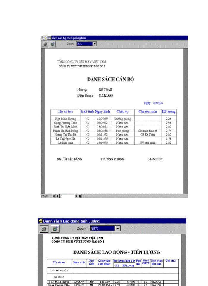 image for page Phân tích thiết kế hệ thống quản lý hồ sơ cán bộ