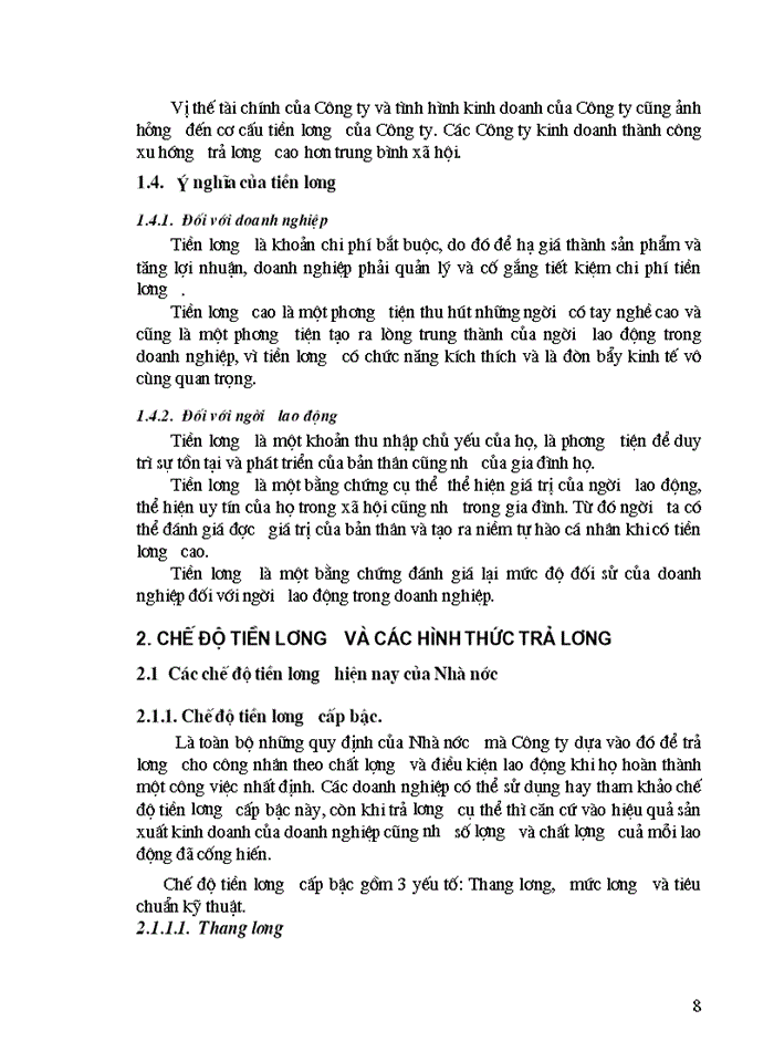 image for page Một số biện pháp nhằm tăng cường công tác quản lý tiền luơng tại Công ty Cơ Điện Công trình Hà Nội