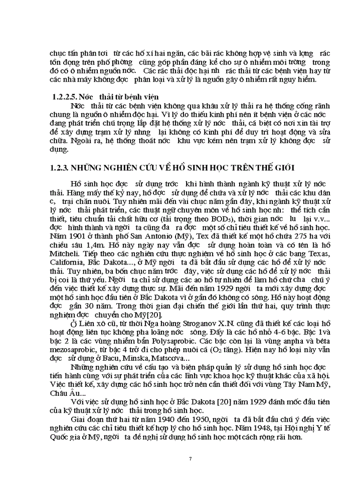 image for page Sử dụng hệ thống hồ sinh học kết hợp với hệ thống lọc qua hào đất để xử lý nước thải có nồng độ chất hữu cơ cao