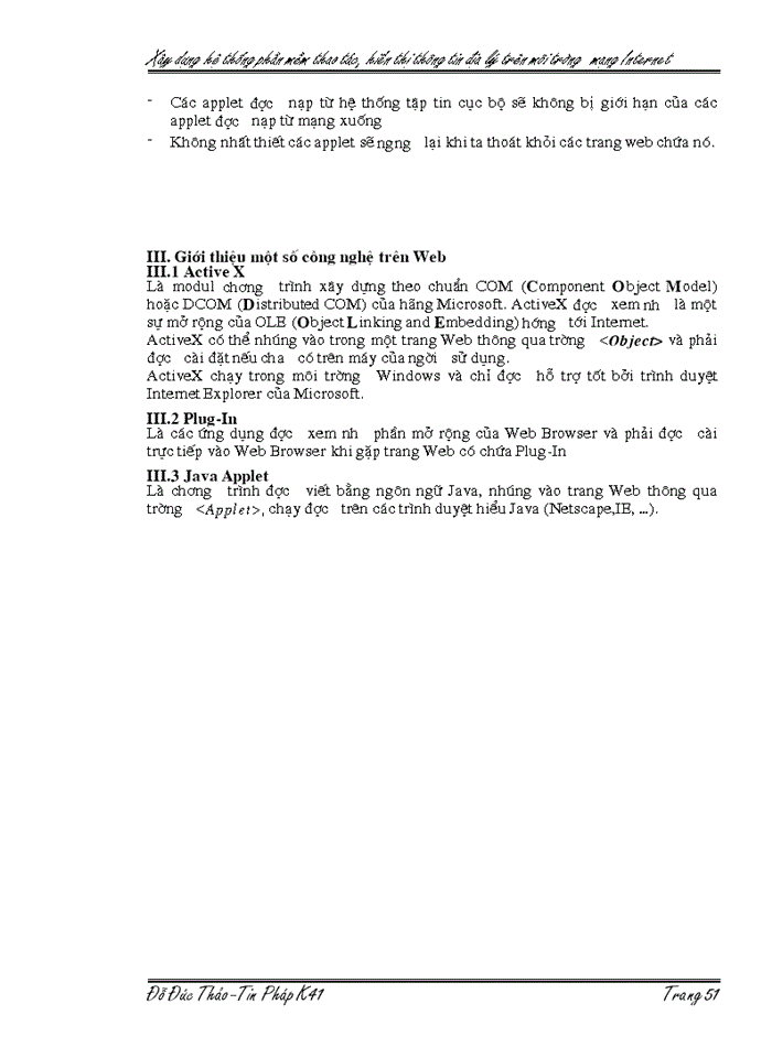 image for page THS Xây dựng hệ thống GIS trên Internet