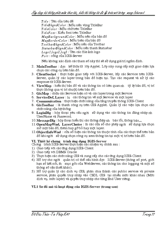 image for page THS Xây dựng hệ thống GIS trên Internet