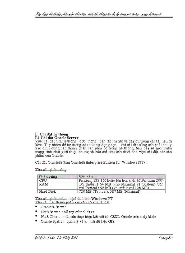 image for page THS Xây dựng hệ thống GIS trên Internet