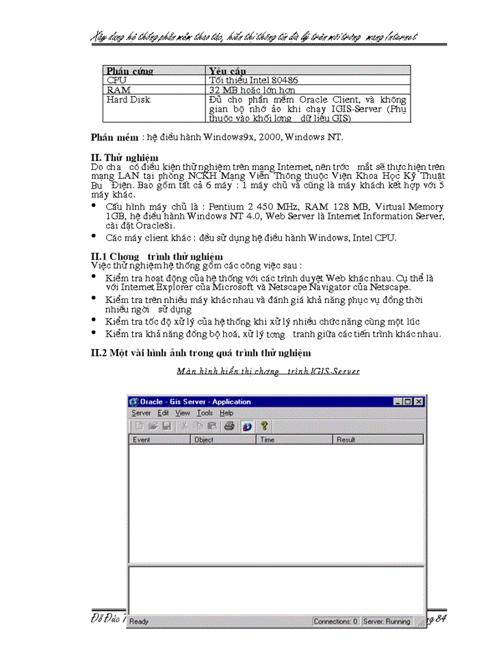 image for page THS Xây dựng hệ thống GIS trên Internet