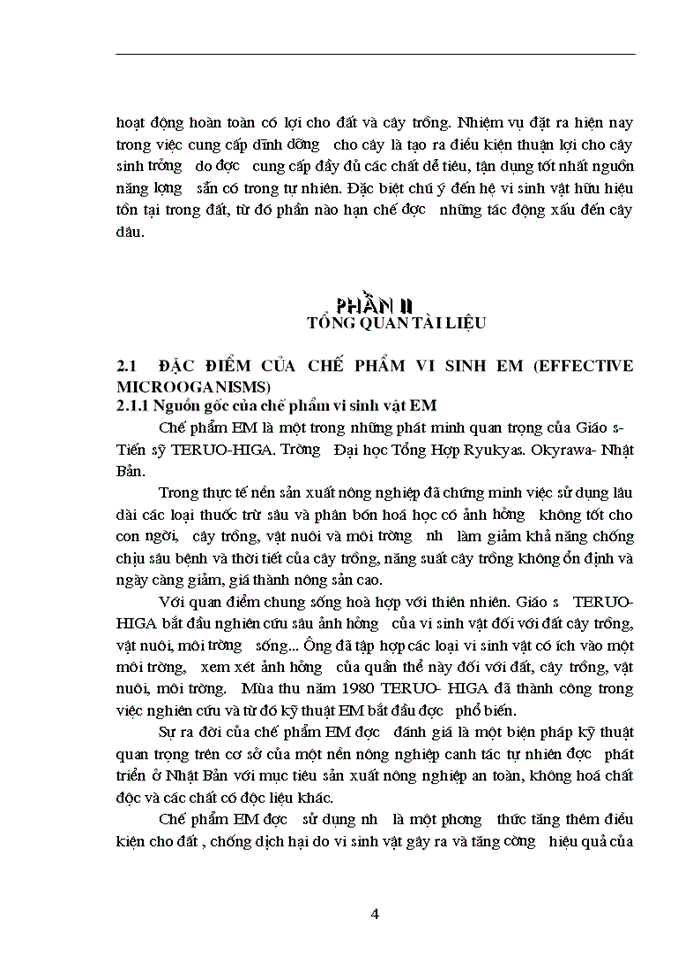 image for page Nghiên cứu ảnh hưởng của chế phẩm vi sinh vật EM Effective Micoorgamisms đến sinh trưởng phát triển năng suất và phẩm chất dâu đốn sát vụ Đông tại trường Đại học Nông nghiệp I - Hà Nội