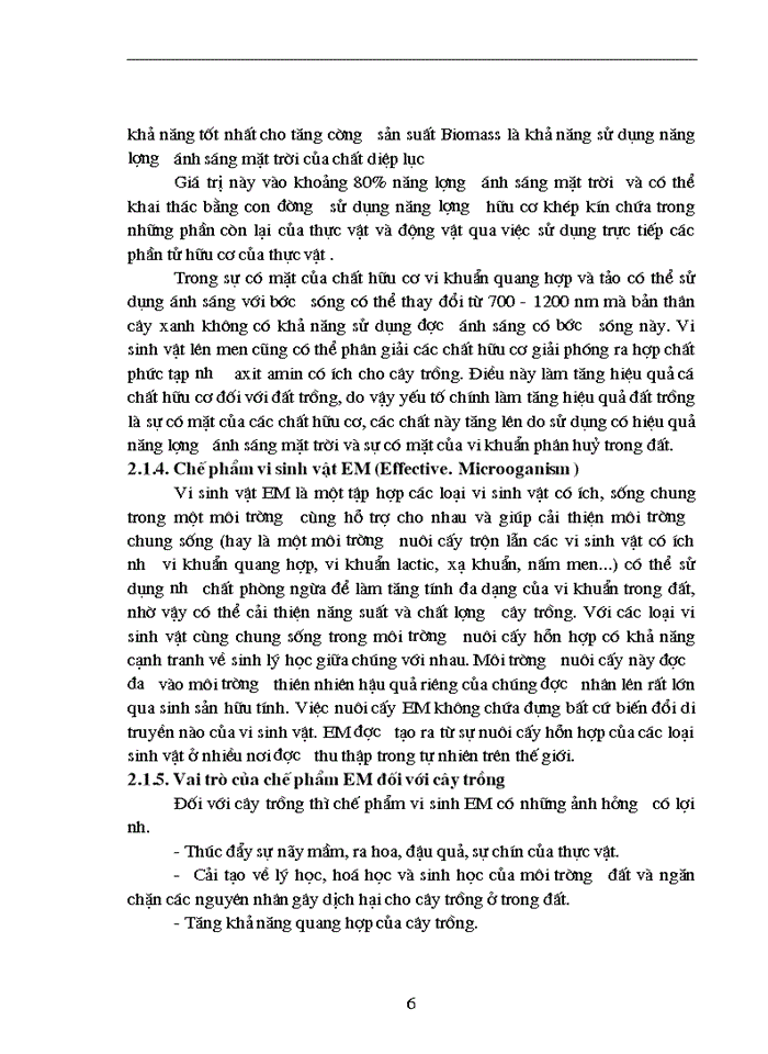 image for page Nghiên cứu ảnh hưởng của chế phẩm vi sinh vật EM Effective Micoorgamisms đến sinh trưởng phát triển năng suất và phẩm chất dâu đốn sát vụ Đông tại trường Đại học Nông nghiệp I - Hà Nội