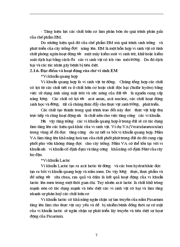 image for page Nghiên cứu ảnh hưởng của chế phẩm vi sinh vật EM Effective Micoorgamisms đến sinh trưởng phát triển năng suất và phẩm chất dâu đốn sát vụ Đông tại trường Đại học Nông nghiệp I - Hà Nội