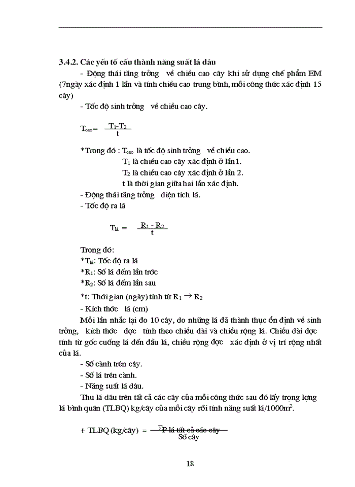image for page Nghiên cứu ảnh hưởng của chế phẩm vi sinh vật EM Effective Micoorgamisms đến sinh trưởng phát triển năng suất và phẩm chất dâu đốn sát vụ Đông tại trường Đại học Nông nghiệp I - Hà Nội