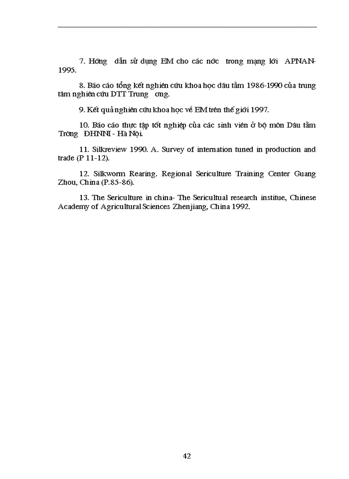 image for page Nghiên cứu ảnh hưởng của chế phẩm vi sinh vật EM Effective Micoorgamisms đến sinh trưởng phát triển năng suất và phẩm chất dâu đốn sát vụ Đông tại trường Đại học Nông nghiệp I - Hà Nội
