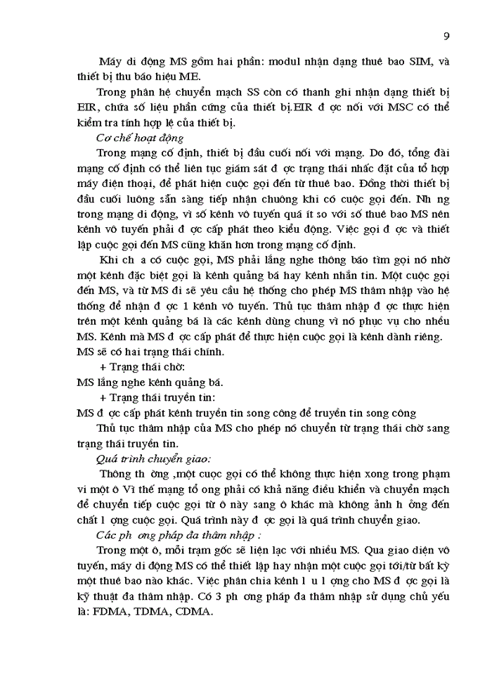 image for page THS Hệ thống thông tin di động công nghệ CDMA