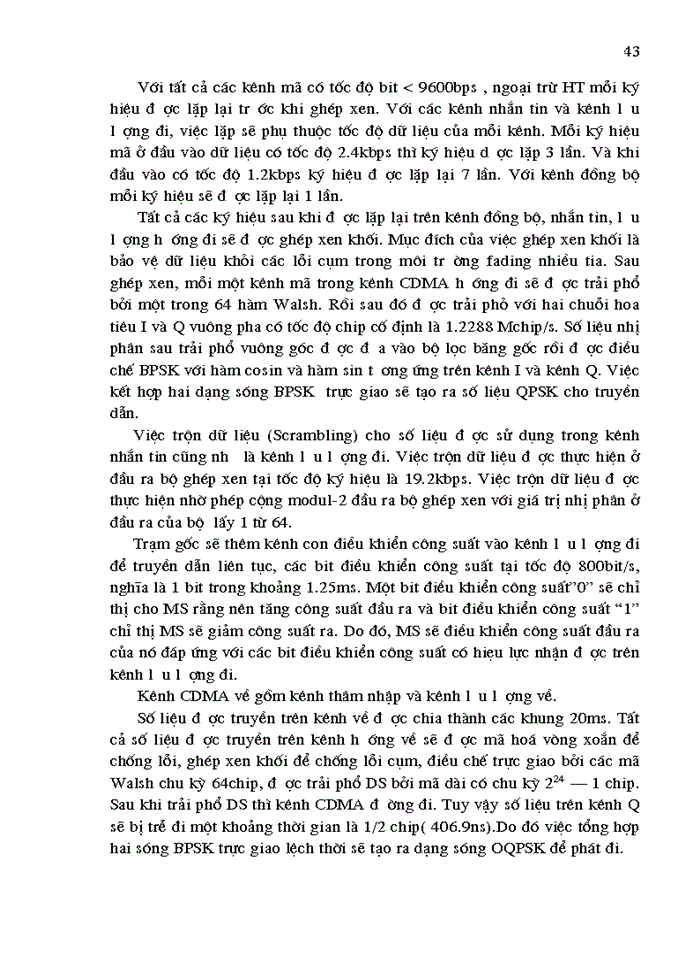 image for page THS Hệ thống thông tin di động công nghệ CDMA