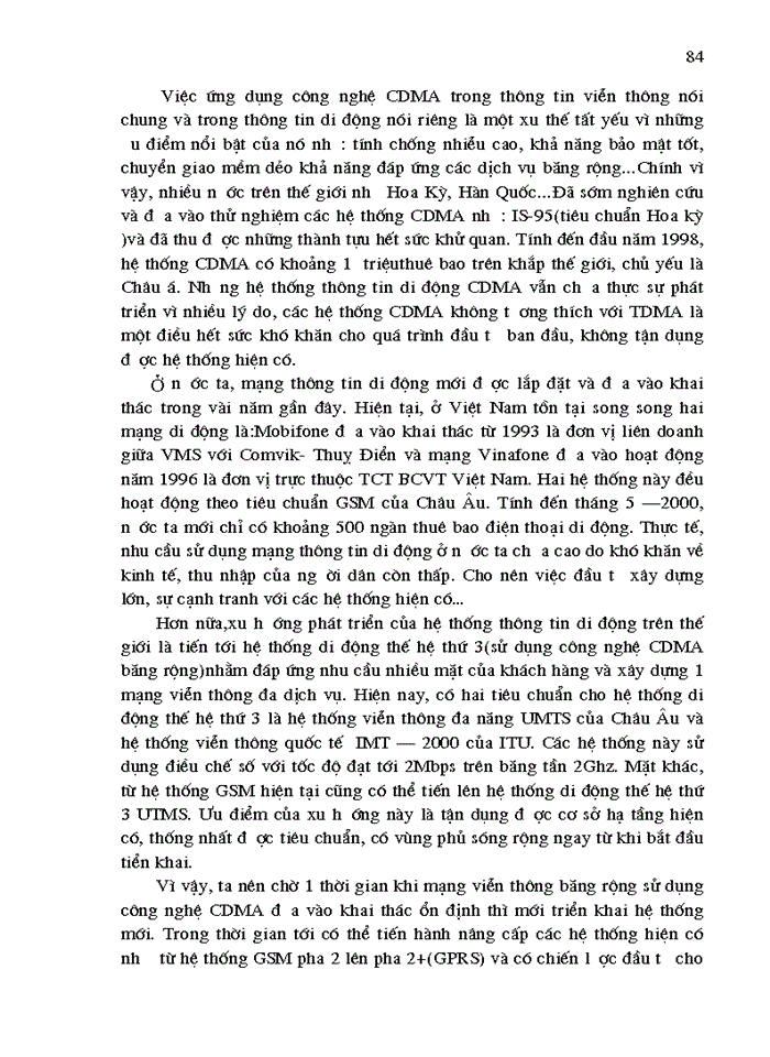 image for page THS Hệ thống thông tin di động công nghệ CDMA