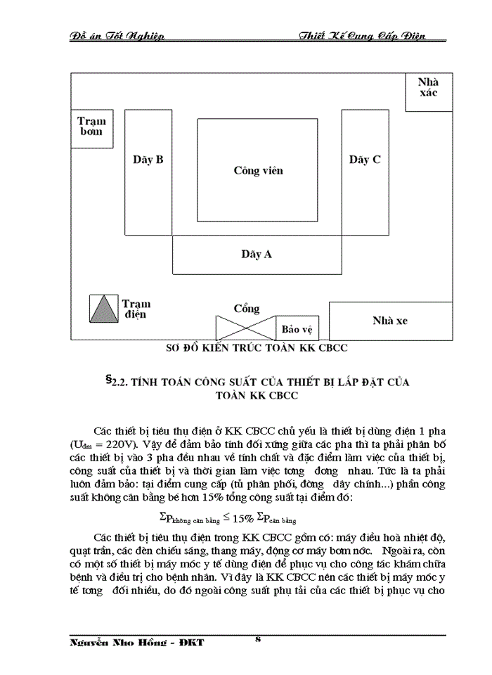 image for page THS Thiết kế cung cấp điện cho khu khám chữa bệnh cao cấp