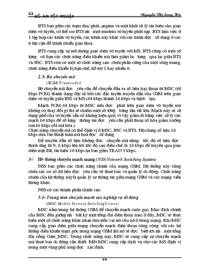 image for page Hệ thống thông tin di động