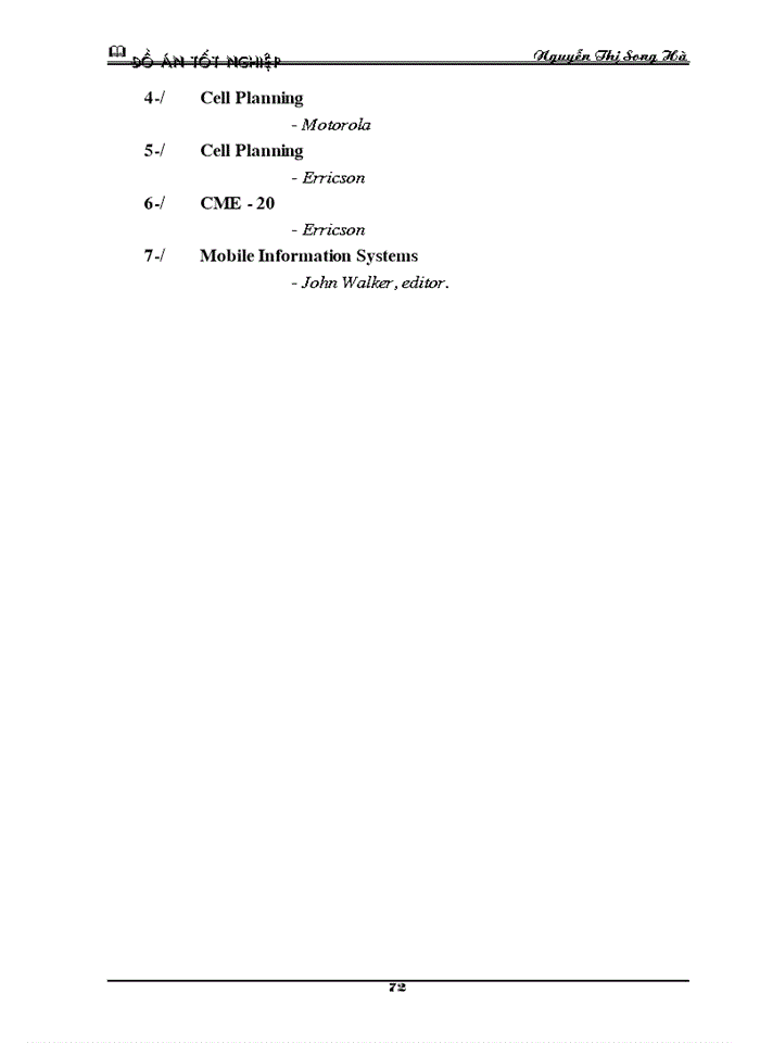 image for page Hệ thống thông tin di động