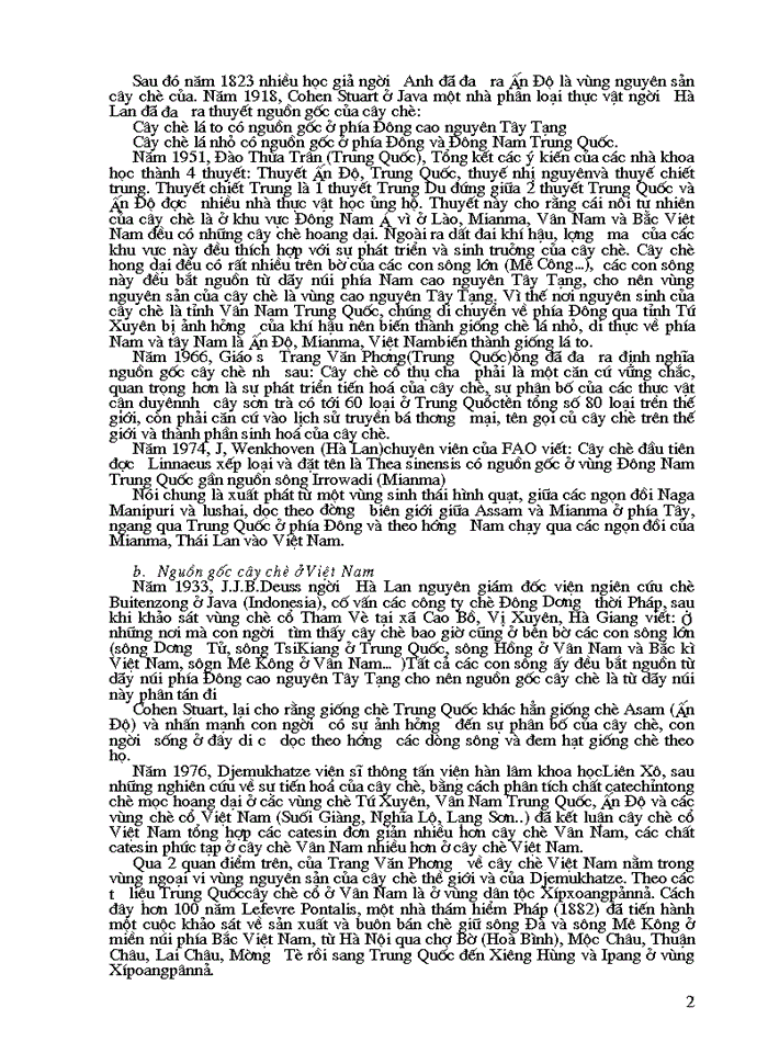 image for page Nghiên cứu mối Quan hệ giữa teaflavin và Tearubigin trong chè đen theo phương pháp OTD đến chất lượng chè