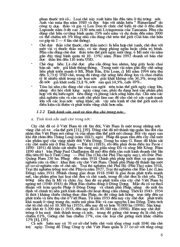 image for page Nghiên cứu mối Quan hệ giữa teaflavin và Tearubigin trong chè đen theo phương pháp OTD đến chất lượng chè