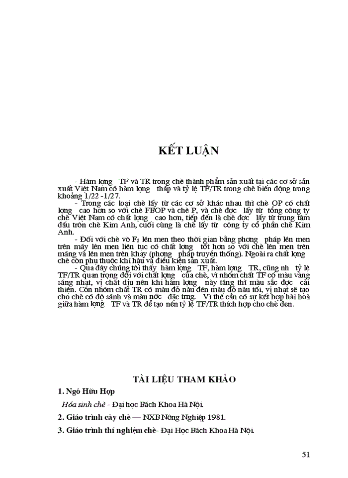 image for page Nghiên cứu mối Quan hệ giữa teaflavin và Tearubigin trong chè đen theo phương pháp OTD đến chất lượng chè