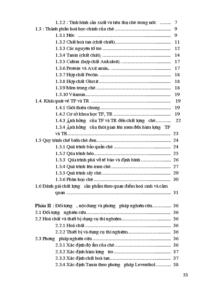 image for page Nghiên cứu mối Quan hệ giữa teaflavin và Tearubigin trong chè đen theo phương pháp OTD đến chất lượng chè