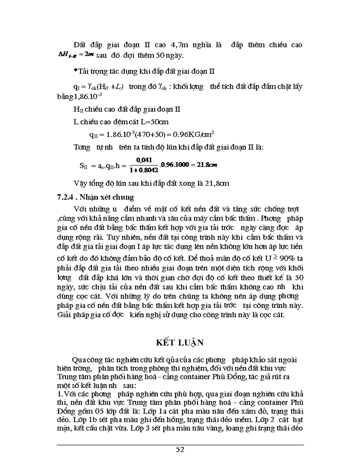 image for page Đặc tính địa kỹ thuật và giải pháp gia cố nền đất Trung tâm phân phối hàng hoá cảng container Phù Đổng - Gia Lâm - Hà Nội