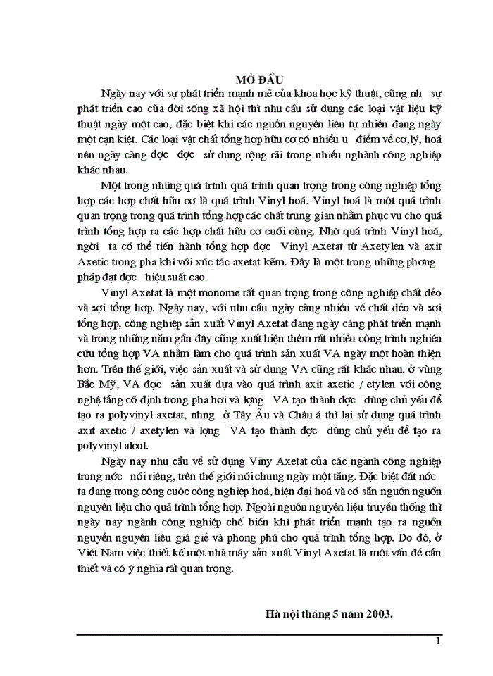 image for page THS Thiết kế phân xưởng sản xuất Vinyl Axetat