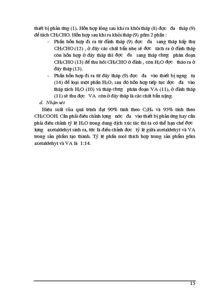 image for page THS Thiết kế phân xưởng sản xuất Vinyl Axetat