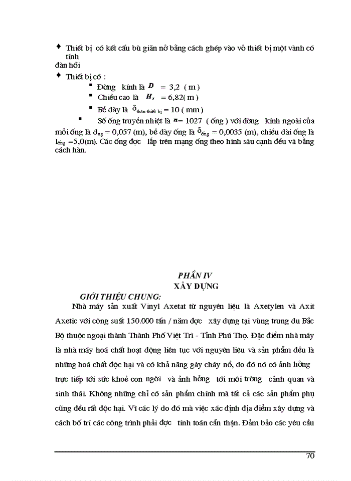 image for page THS Thiết kế phân xưởng sản xuất Vinyl Axetat