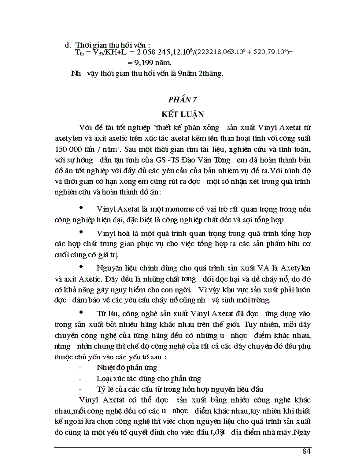 image for page THS Thiết kế phân xưởng sản xuất Vinyl Axetat