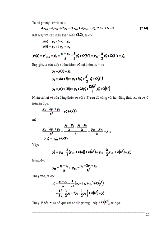 image for page Phương pháp sai phân giải gần đúng phương trình vi phân tuyến tính