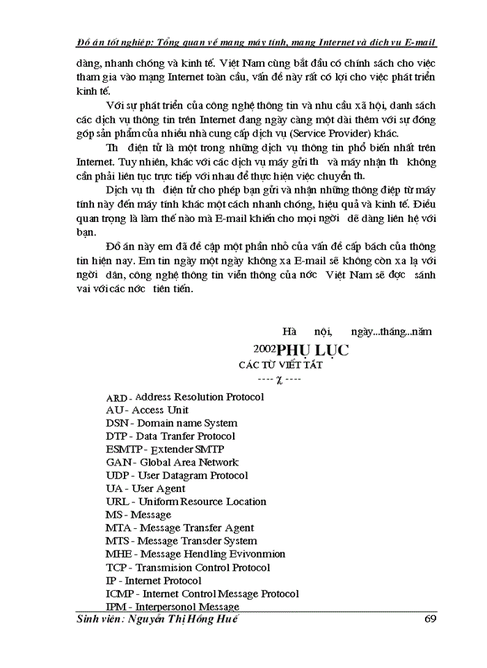 image for page Ứng dụng dịch vụ thư Điện tử