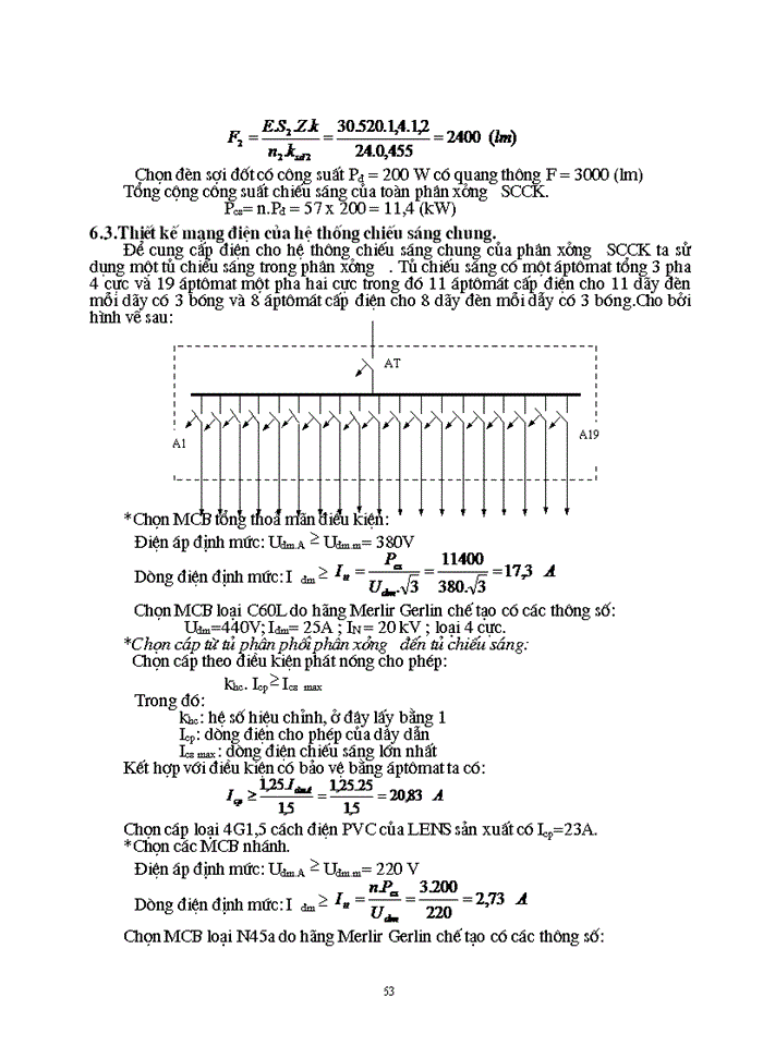 image for page Thiết kế cung cấp Điện cho nhà máy sản xuất máy cơ khí nông nghiệp